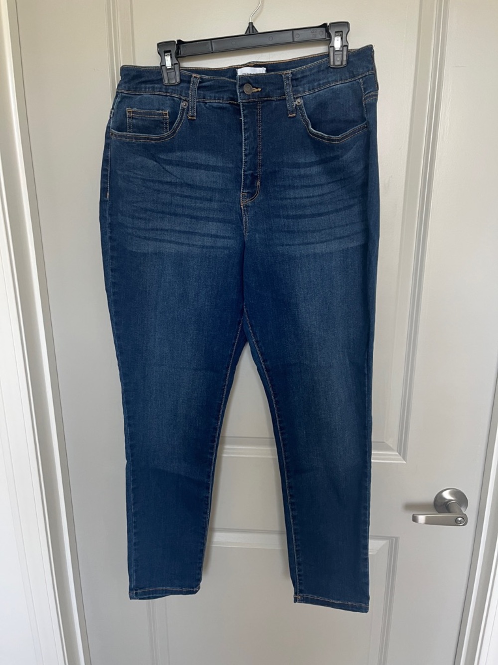 crown & ivy Dark Indigo Skinny Jeans